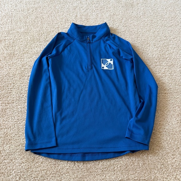 Under Armour Other - Boy’s Under Armour Royal Blue Quarter-Zip Top